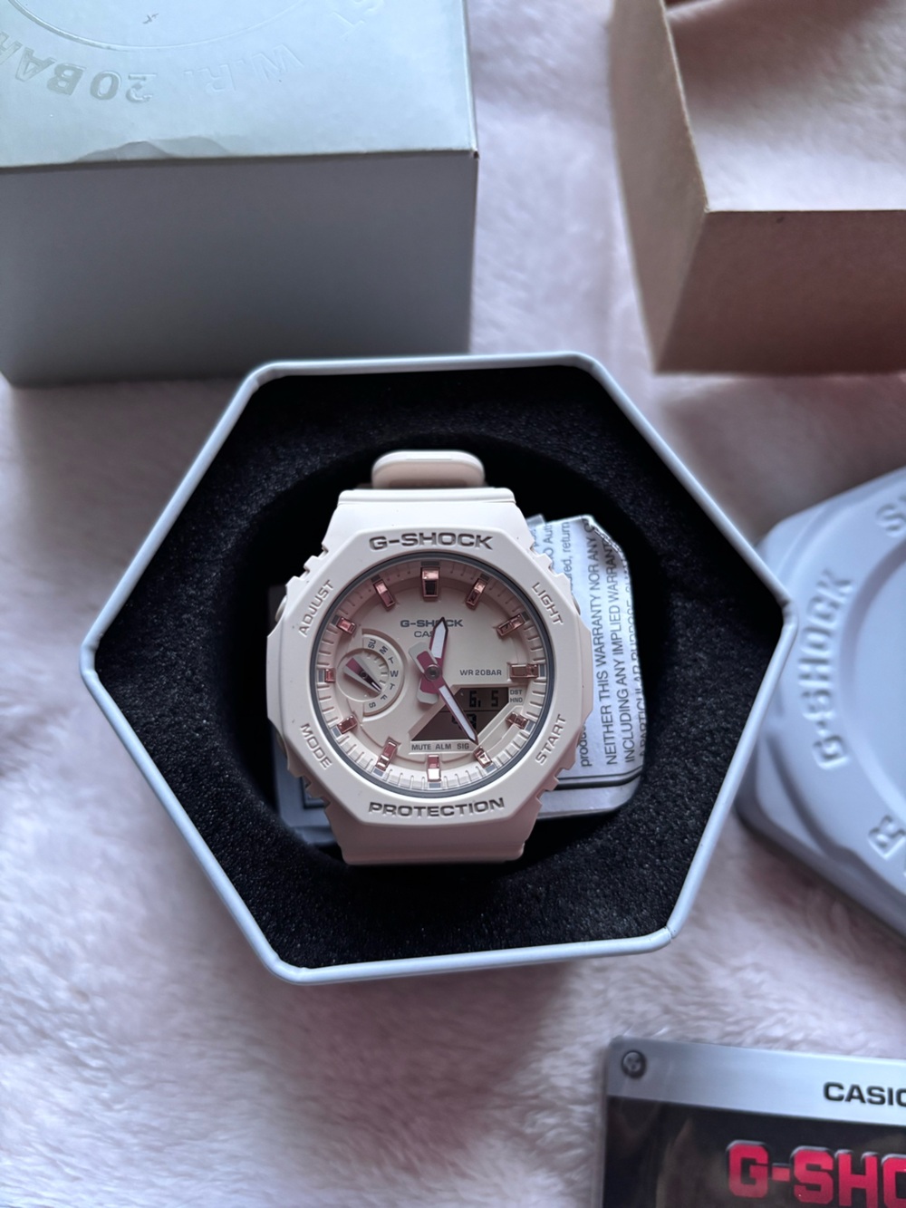 G-Shock Casio Women’s Cream Watch